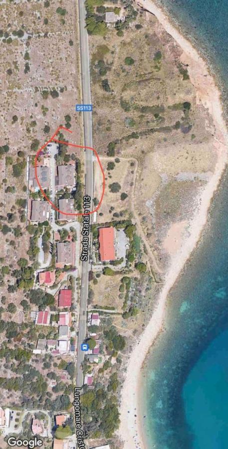 Villa'S Apartment On The Beach, Swimming Pool A/C 팔레르모 외부 사진